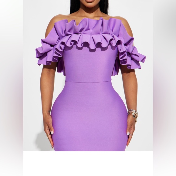 Purple dress - Picture 2 of 5